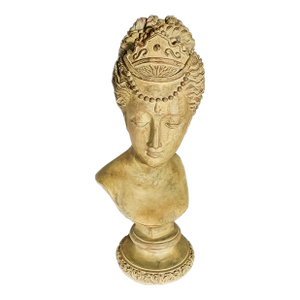 Neoclassical Greek Goddess Bust Sculpture