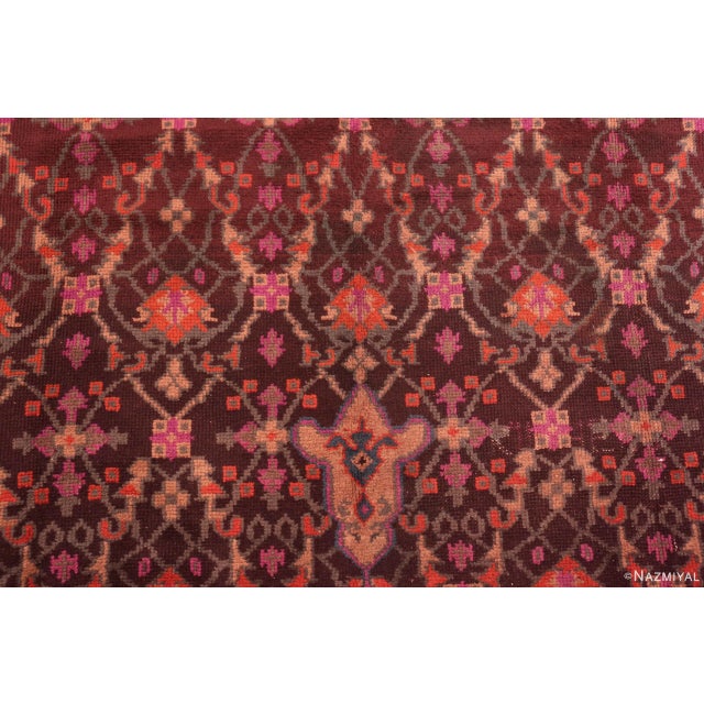 Nazmiyal Collection Vintage German Continental Rug For Sale In New York - Image 6 of 9
