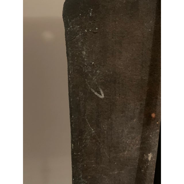 1980s Tony Evans Ceramic Plaque With Stand, Signed For Sale In Miami - Image 6 of 12