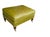 Vintage Cr Laine Olive Green Leather Lounge Chair & Ottoman | George Smith Style For Sale - Image 13 of 18