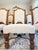 Set of 6 European Barley Twist Carved Upholstered Dining Chairs, Late 20th Century For Sale - Image 11 of 12