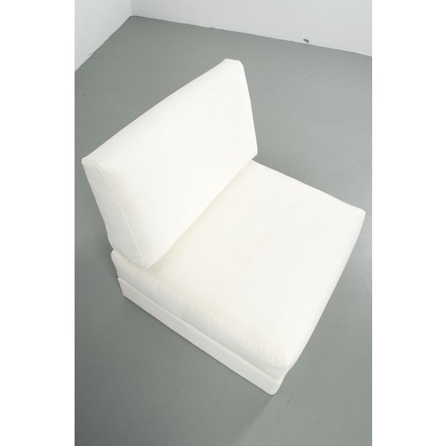 Metal Refurbished Modular Lounge Chair For Sale - Image 7 of 8