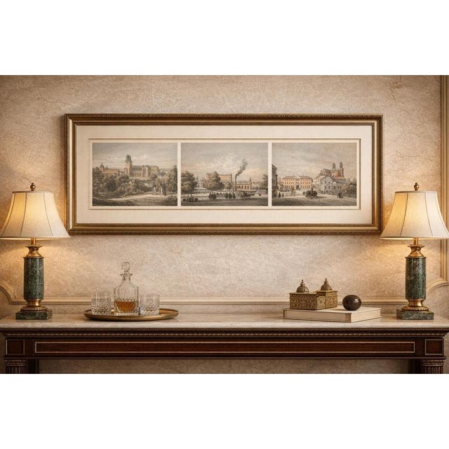 Uppsala city views, 3 tinted lithographs by a. Nay, sweden 1877 : this curated set of three tinted lithographs presents a...