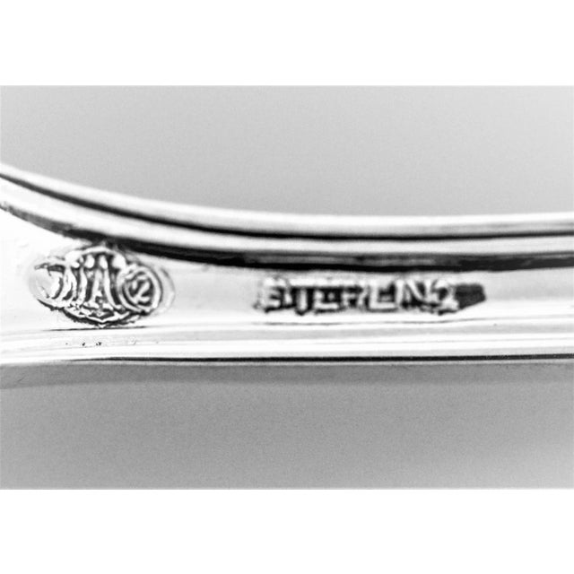 1920s Sterling Serving Spoon, 1929 For Sale - Image 5 of 6