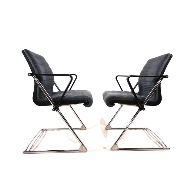 Set of Dining Room Chairs by Hans Ullrich Bitsch, 1980s For Sale - Image 9 of 17
