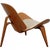 CH07 Shell Chair in Walnut by Hans Wegner For Sale - Image 5 of 18