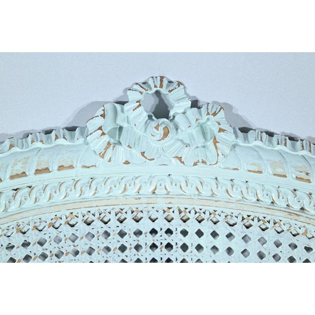 Ivory Broken Duchess Chairs in Rechampie Beech, Set of 3 For Sale - Image 8 of 18