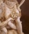 Stone Mid-Century Italian Neoclassical Alabaster Figural Sculpture on Marble Base For Sale - Image 7 of 10