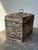 Antique Weathered Cream-Painted Tin Box, Circa Late 19th - Early 20th Century For Sale - Image 9 of 16