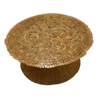1970s Vintage Bamboos Coffee Table For Sale