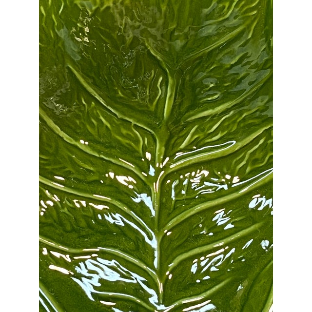 Mid 20th Century Vintage California Pottery Sequoia Ware Salad Service Set, 7pcs, Very Rare For Sale - Image 5 of 12