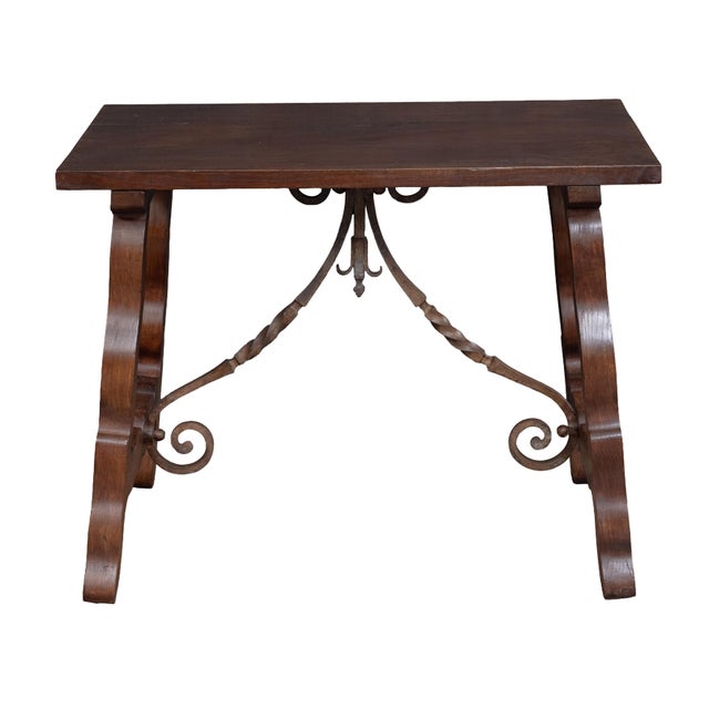Spanish Baroque Console or Fratino Table From the 19th Century For Sale - Image 4 of 9