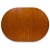 Wood Vintage Danish Mid-Century Gunni Omann Teak Dining Table Model #55 For Sale - Image 7 of 12