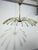 12-Light Spider Hanging Lamp in Brass and Murano Glass in the style of Ercole Barovier, 1950 For Sale - Image 15 of 15