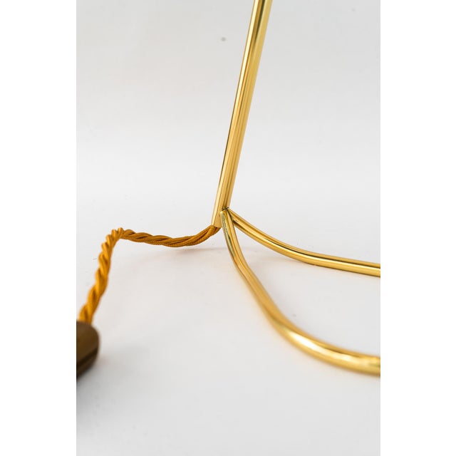 Table Lamp with Fabric Shade by Rupert Nikoll, Vienna, Austria, 1960s For Sale - Image 6 of 16