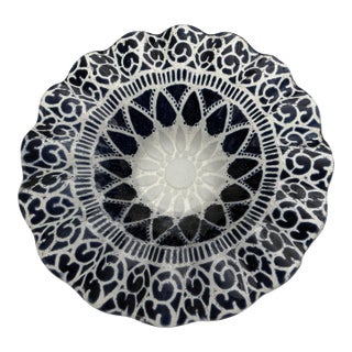 1990s Rare Sydenstricker Ruffled Candy Dishes For Sale