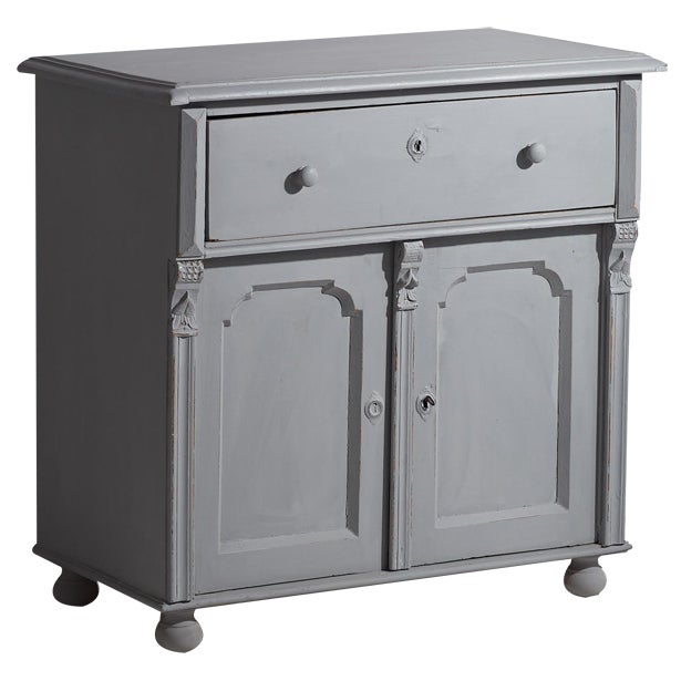 Antique Two-Door Living Room Chest of Drawers, 1920s For Sale