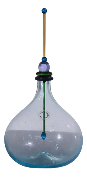 Murano Glass Bottle by V. Nason for Maestri Di Murano, 1980s