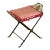 1920s Art Deco Period Wrought Iron & Brass X Base Bench For Sale