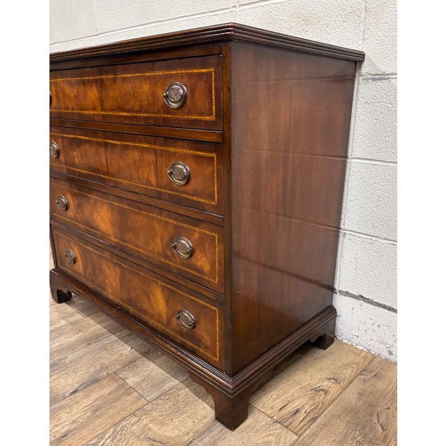 Vintage Williams Kimp Furniture Co Chippendale Mahogany Side Chest of Drawers For Sale In Kansas City - Image 6 of 11