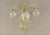 Art Nouveau Three-Light French Chandelier, 1900s For Sale - Image 3 of 16