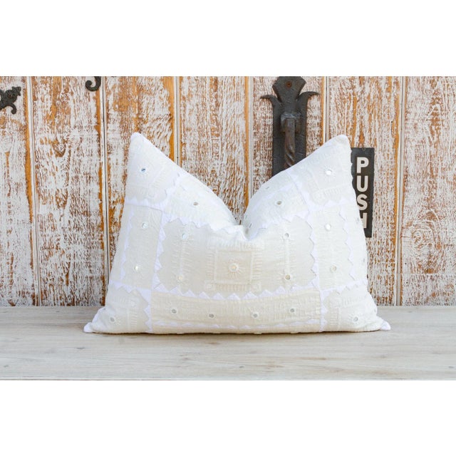 Tikri Mosaic Lumbar Pillow For Sale - Image 9 of 9
