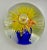 This Murano paper weight is exceptional with a explosion of color going from Cobalt blue to yellow, oranges and reds. From...