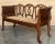 Wood 20th Century Catalan Bench in Walnut with Caned Seat, 1890 For Sale - Image 7 of 10