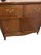Mid 20th Century English Georgian Style Mahogany Sideboard Cabinet With Two Drawers and Double Doors For Sale - Image 4 of 5