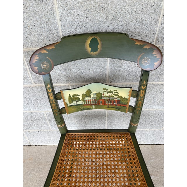 English (B) - Hitchcock Limited Edition Thomas Jefferson's Monticello Chair For Sale - Image 3 of 11