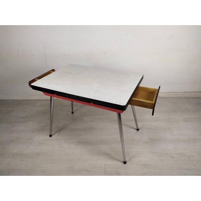 Vintage Formica Extentable Table, 1960s For Sale - Image 10 of 18