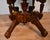 Brown 1880s Antique Victorian Renaissance Revival Walnut & Marble Top Center Table For Sale - Image 8 of 18