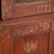 Red Original Hand Painted Swedish Pine Two Door Cupboard Cabinet Dated 1771 For Sale - Image 8 of 13