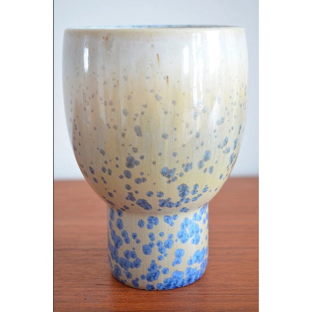 German Ceramic Vase from Wendelin Stahl, 1970s For Sale - Image 6 of 10