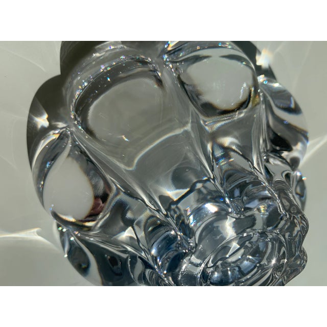 Orrefors Crystal Petal Bowl For Sale - Image 9 of 10