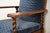 Wood Stickley Brothers Antique Arts & Crafts Carved Oak Barley Twist Lounge Chair, Circa 1920s For Sale - Image 7 of 14