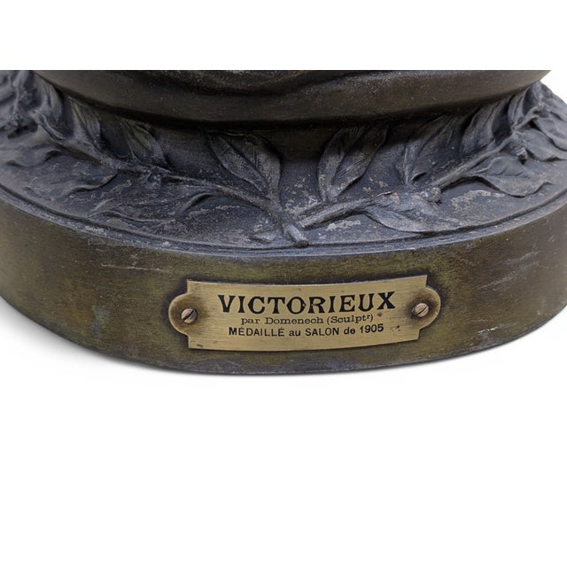 19th Century Victorieux Pendulum Clock by Domenech, France For Sale - Image 13 of 14