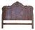 Henredon King Size French Provincial Headboard Solid Walnut With Burlwood 83” W X 70.5” H - Late 20th Century For Sale