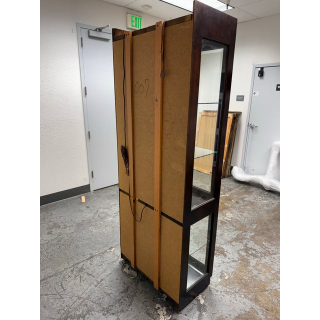 Late 20th Century Chinoiserie Curio/Display Case For Sale - Image 4 of 12