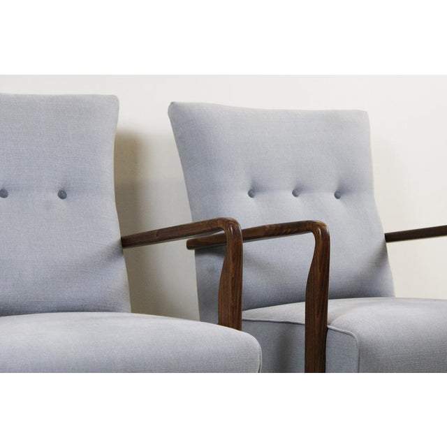 Set of Armchairs attributed to Studio Tecnico Cassina, 1940s For Sale - Image 5 of 14