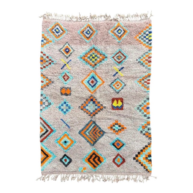 Colorful Moroccan Berber Rug For Sale