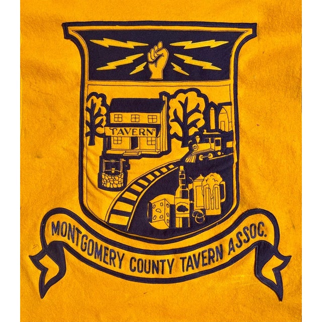 Amazing banner to hang in your Bar or man cave. Montgomery County Tavern association About 3.5’x2.5’ Seller Managed...