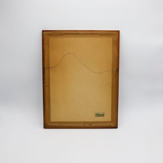 1950s Cock Of The Rocks Original Print For Sale - Image 4 of 5