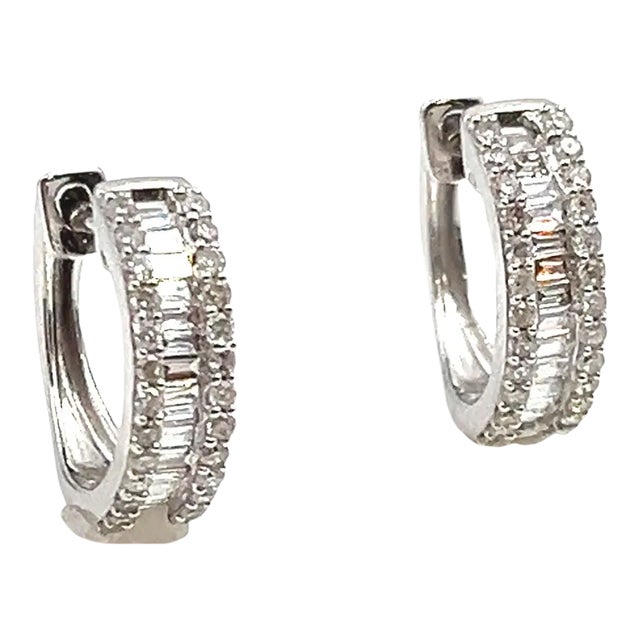 0.50 Ct Diamond Huggies - 2 Pieces For Sale