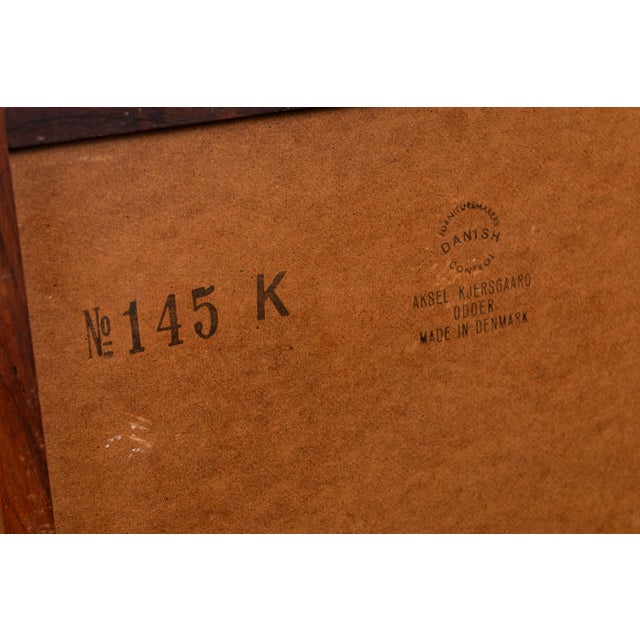 Wood No. 145 Mirror in Rosewood by Kai Kristiansen for Aksel Kjersgaard, 1960s For Sale - Image 7 of 8