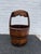 Antique Farmhouse Rustic Style Solid Wood Bucket With Arched Handle For Sale - Image 15 of 15