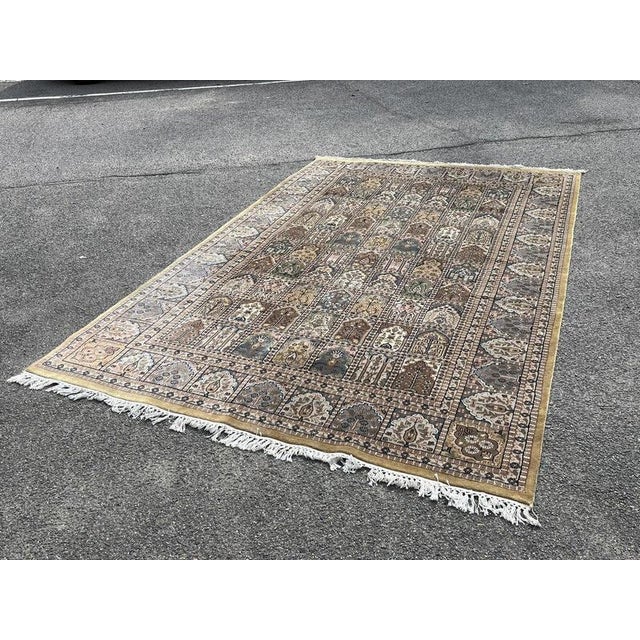 Large Country House Rug in Wool For Sale - Image 9 of 13