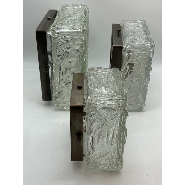 Murano Glass Tris Ceiling Lights by Ercole Barovier for Barovier & Toso, 1950s, Set of 3 For Sale - Image 6 of 16