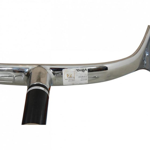 EA-208 Chair in Cognac Nevada Anilin Leather by Charles and Ray Eames, 2000s For Sale - Image 11 of 12