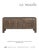 Wood Late 20th Century Five Door Elm Server in Original Patina For Sale - Image 7 of 10